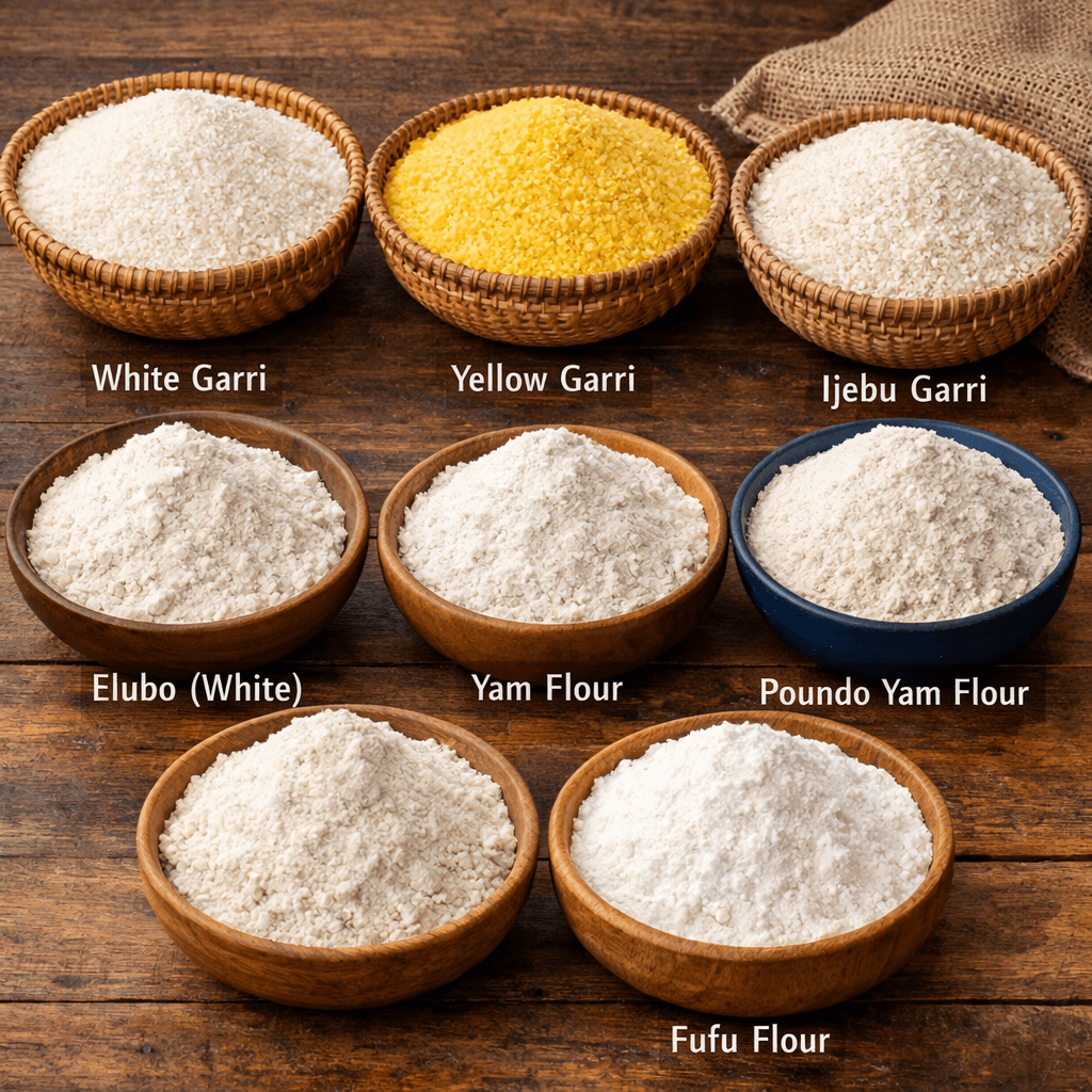 Raw food / staple food